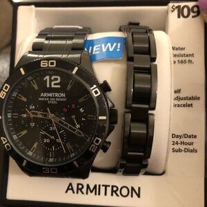 Armitron mens watch set